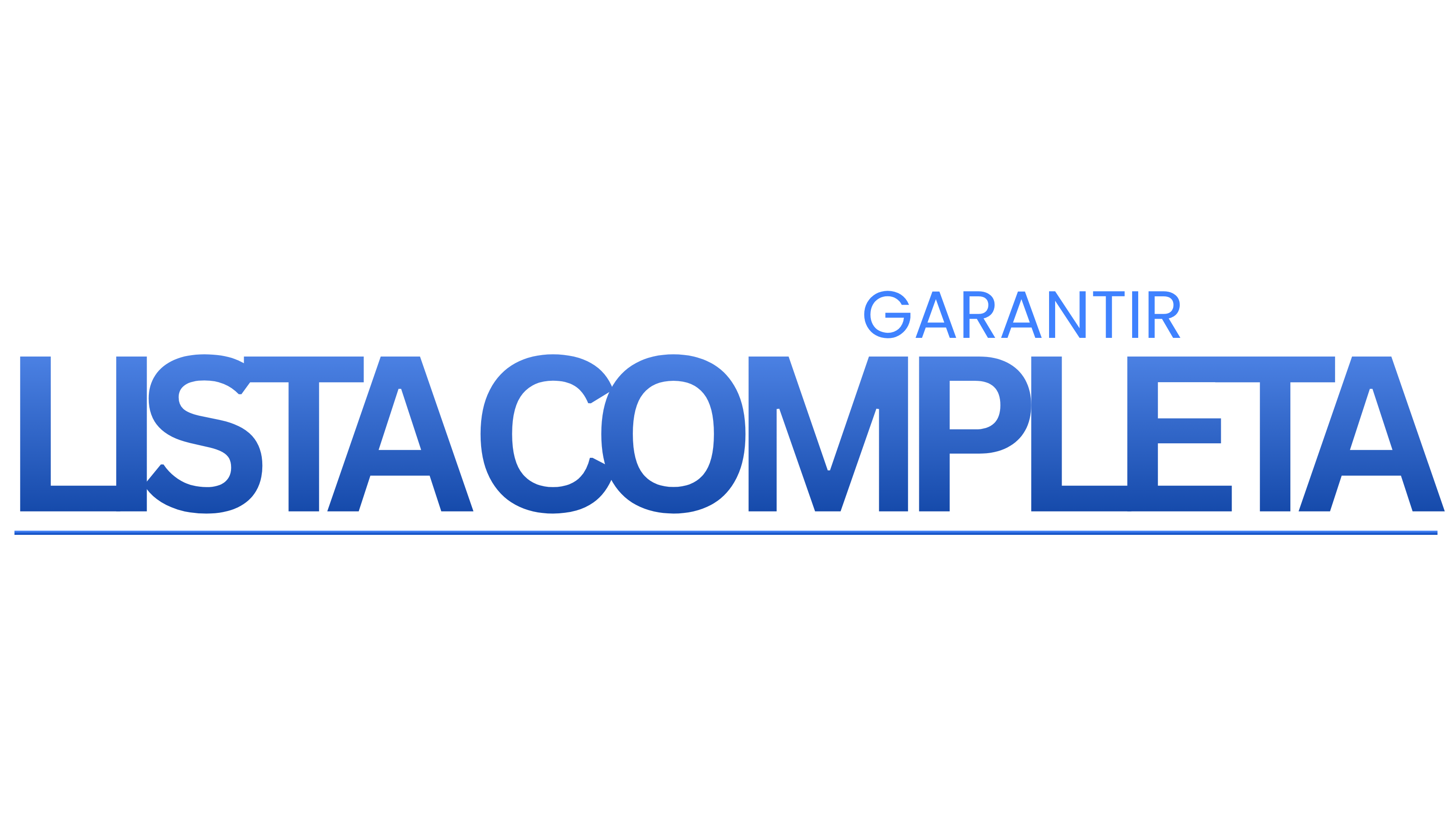 Lista completa